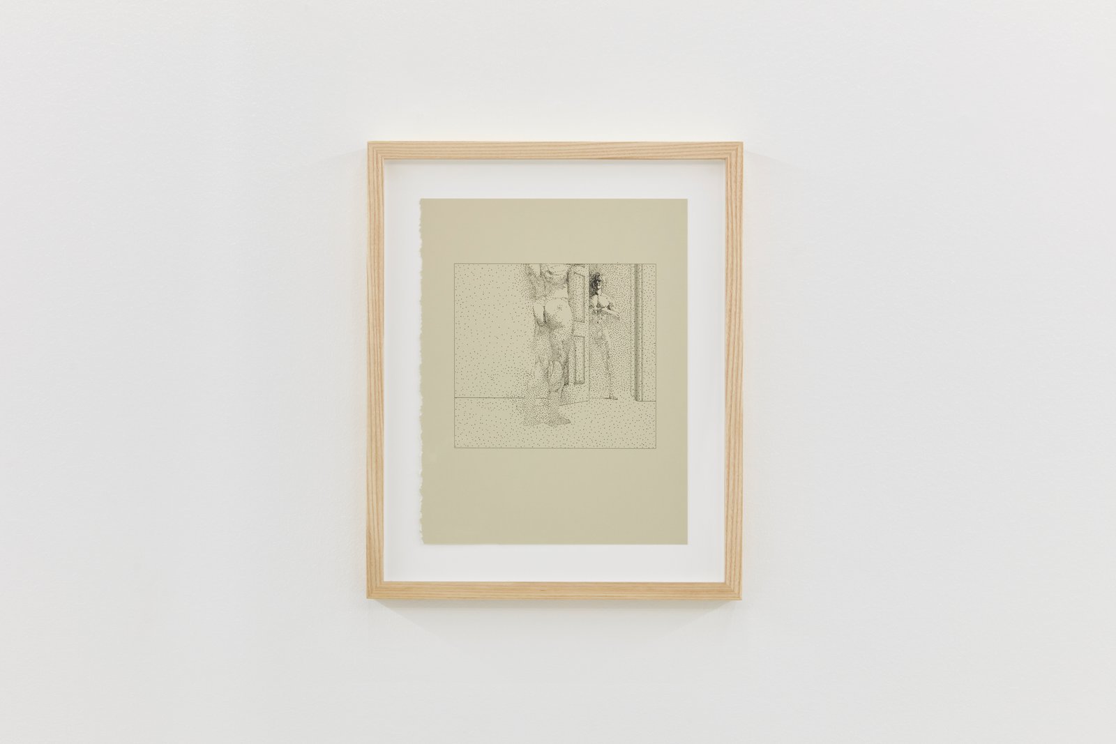 2 figure, 1 in doorway