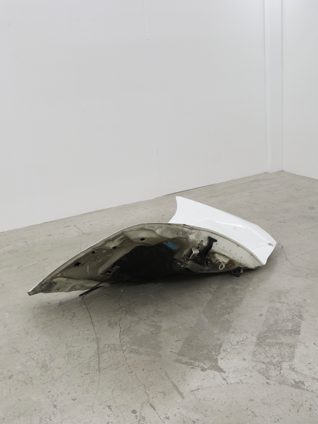 Crushed carbone-white