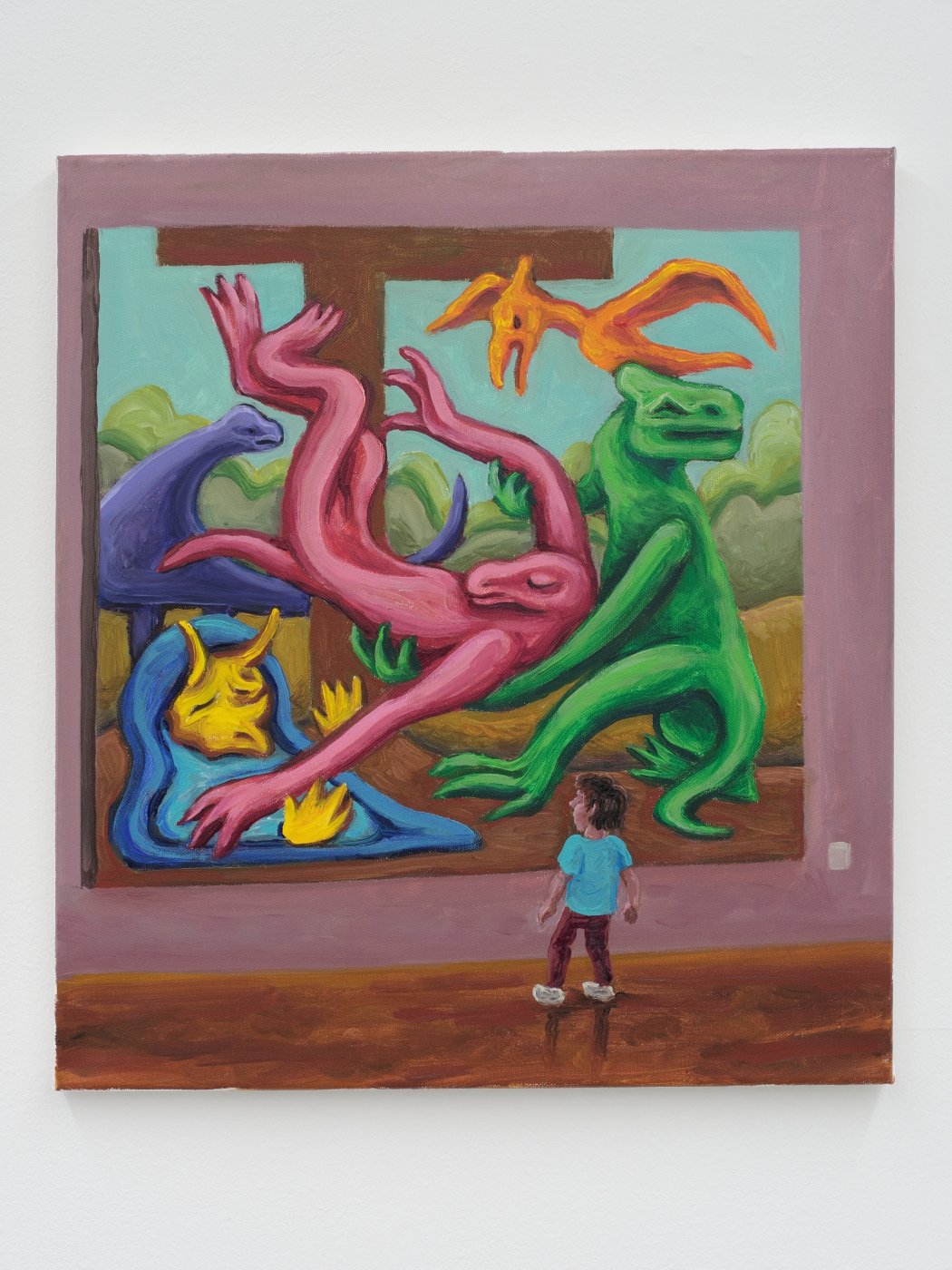 Dinosaur Modernist Descent from the Cross