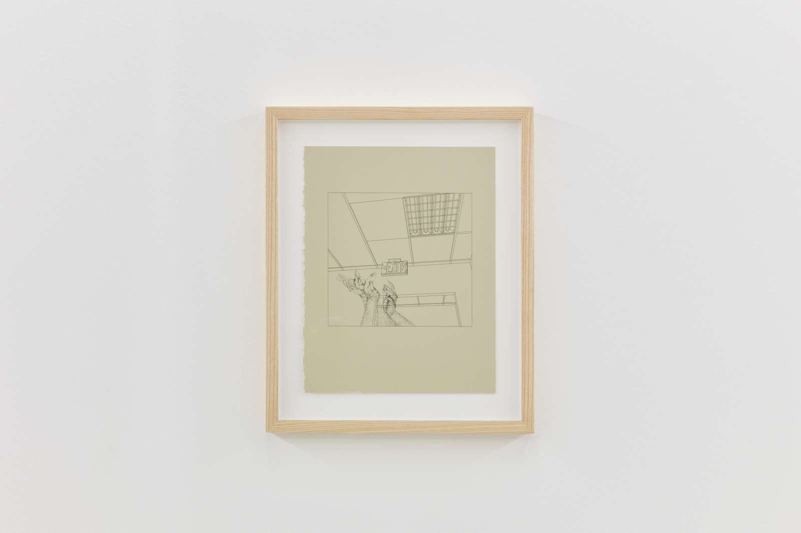 Figure in partial view