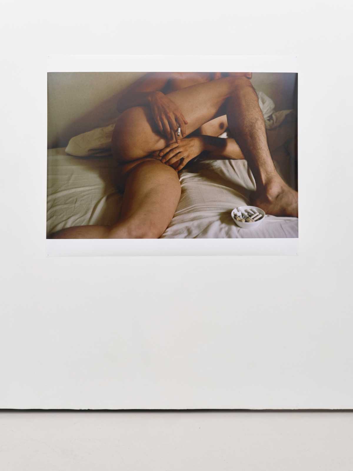 A man with a cigarette